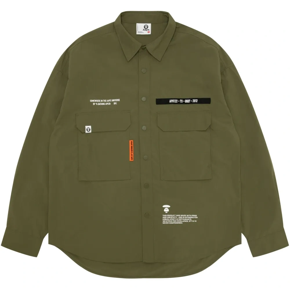 Рубашка с принтом