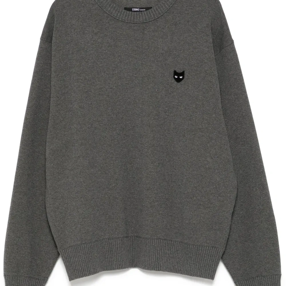 Джемпер с круглым вырезом