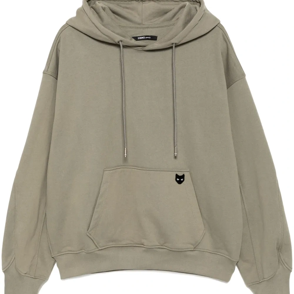 Худи с эффектом потертости