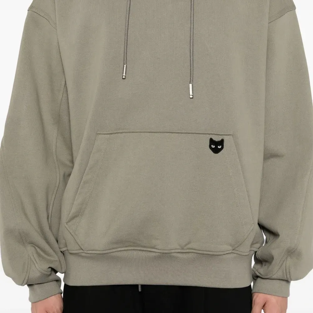 Худи с эффектом потертости