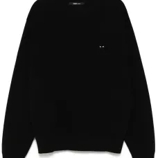 Джемпер с круглым вырезом