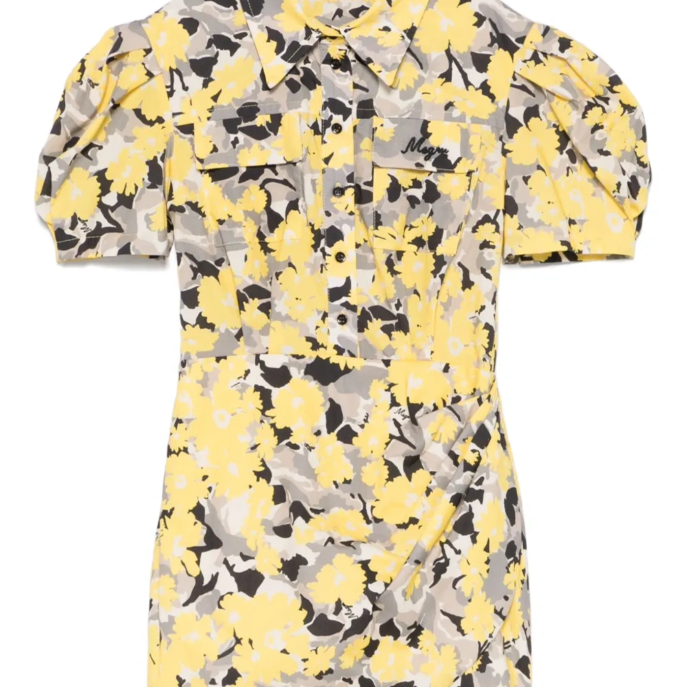 Платье с цветочным принтом