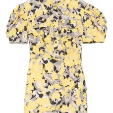 Платье с цветочным принтом