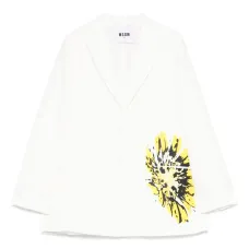 Креповый блейзер