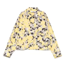 Рубашка с цветочным принтом