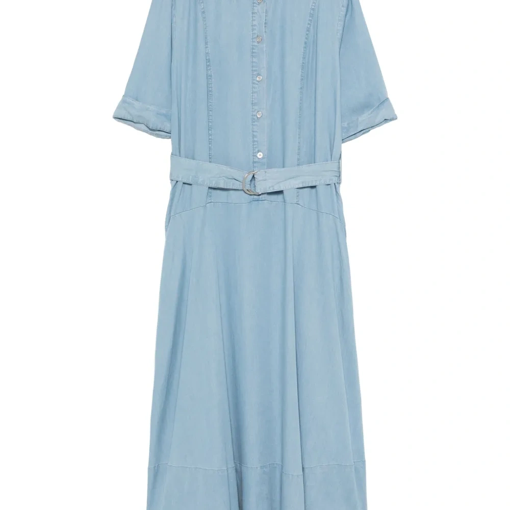 Платье миди с заниженной талией