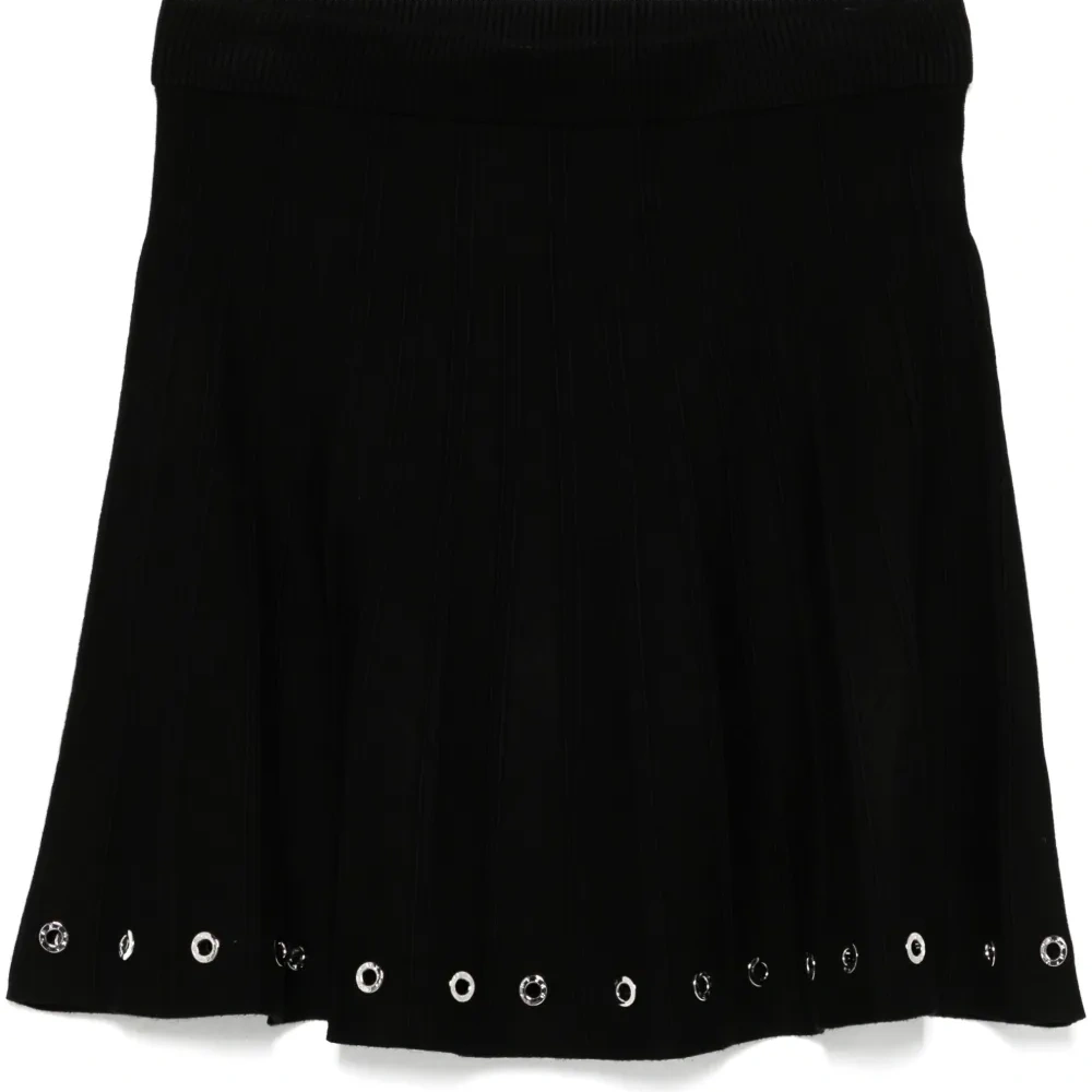 Юбка с люверсами