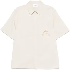 Рубашка с вышитым логотипом