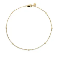 Цепочка на шею из желтого золота