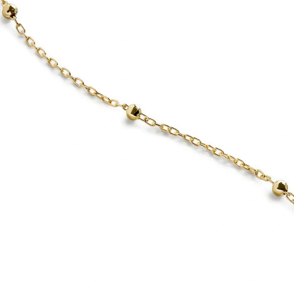 Цепочка на шею из желтого золота