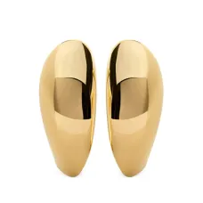 крупные серьги-кольца Nura