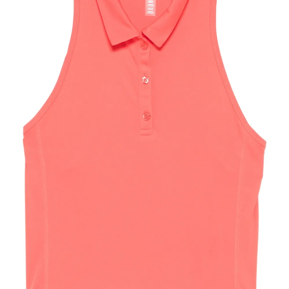 Спортивный топ с воротником поло