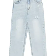 Джинсы Teddy Bear с эффектом потертости