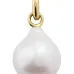 подвеска из желтого золота с жемчугом