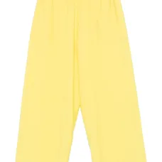 Укороченные брюки палаццо