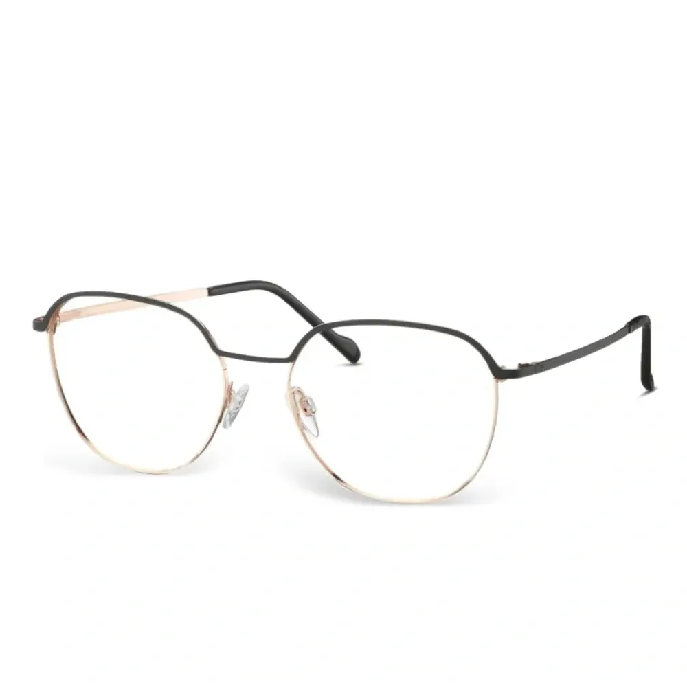 Очки в круглой оправе