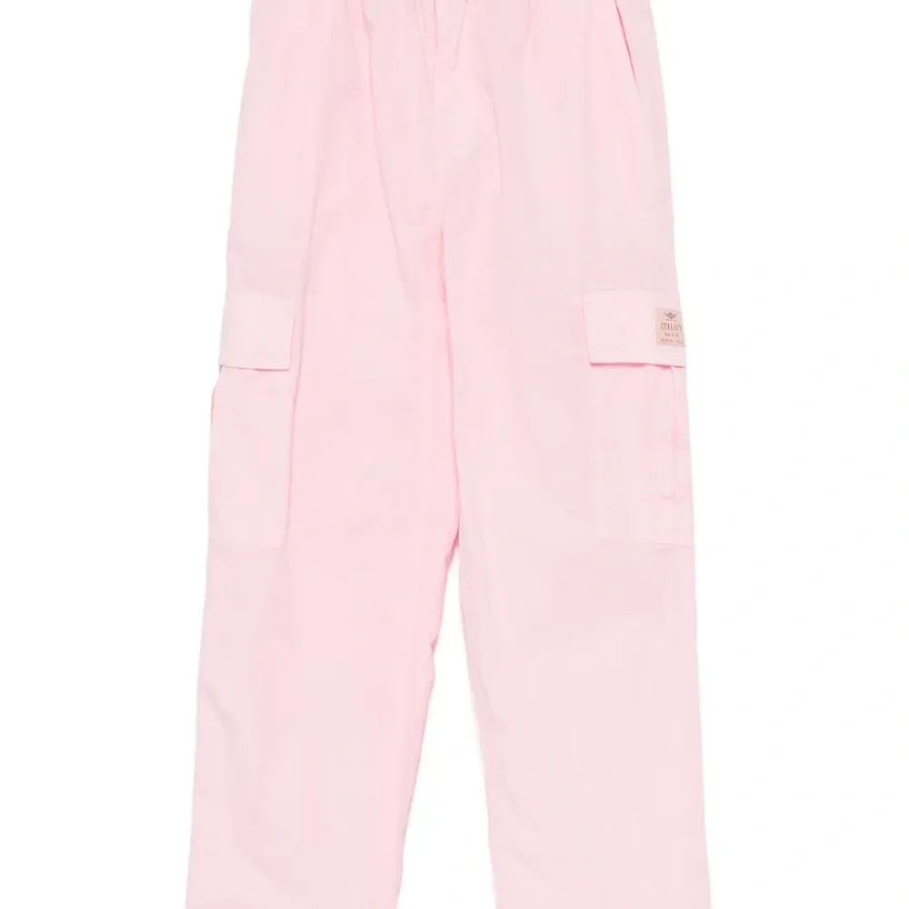 Брюки карго с нашивкой-логотипом