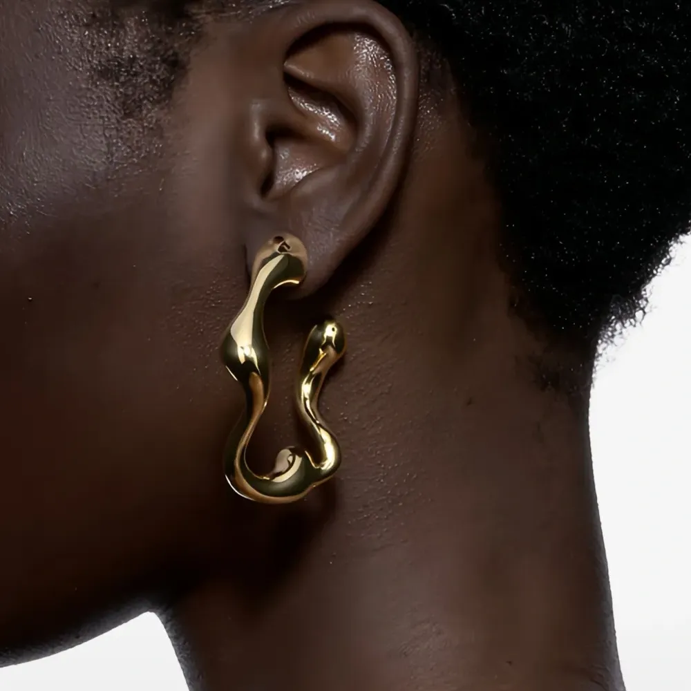 Большая серьга Dolphin