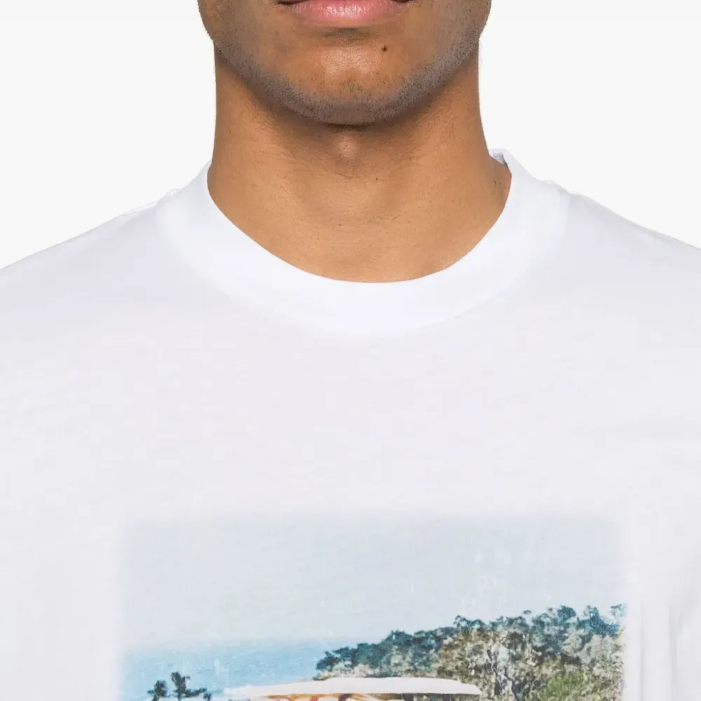 Футболка с круглым вырезом