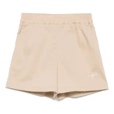 Шорты с вышитым логотипом