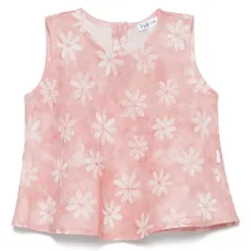 Топ с цветочным принтом