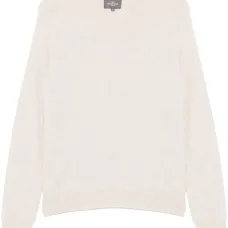 Свитер с круглым вырезом