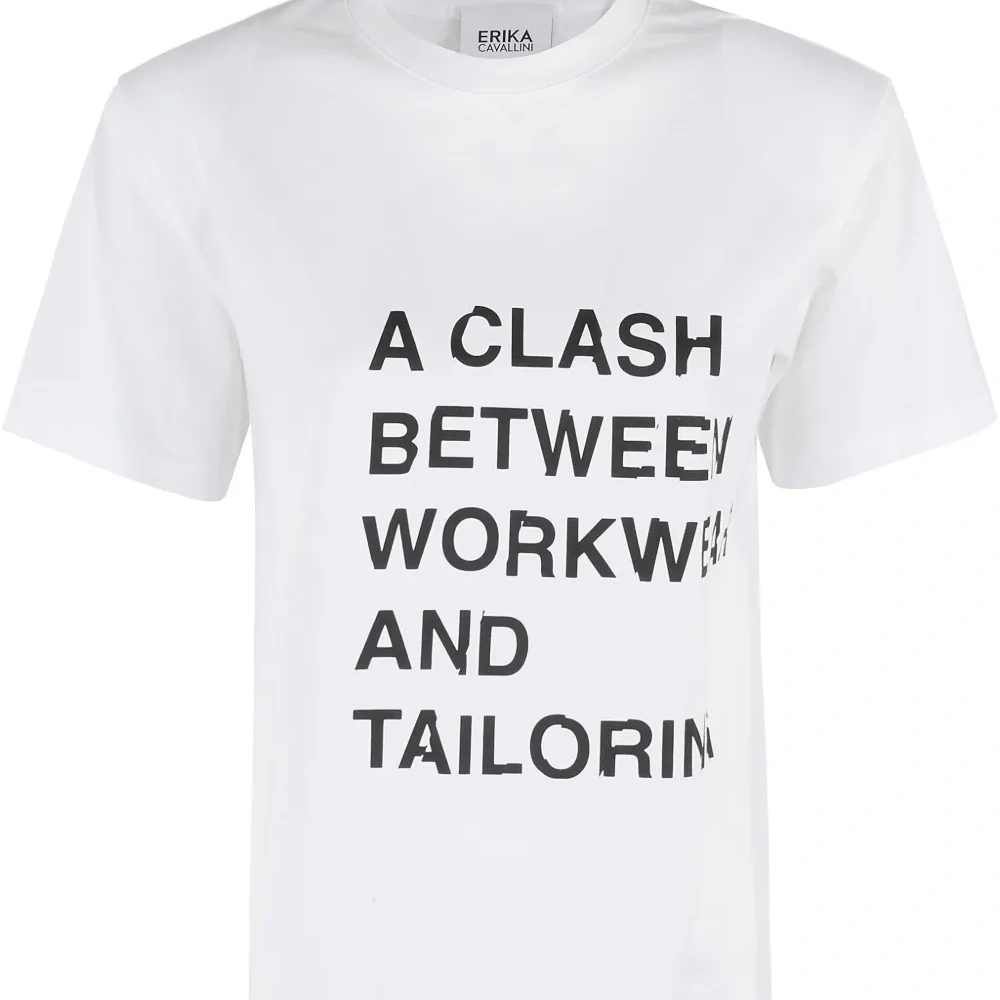 Футболка с принтом