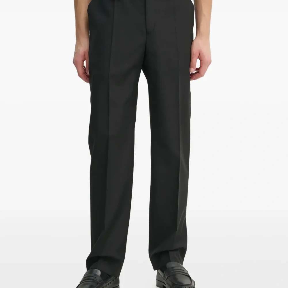 Брюки с кольцевым декором