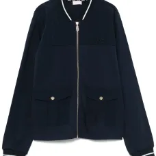 Бомбер с вышитым логотипом