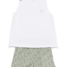 Комплект из двух шортов с цветочным принтом