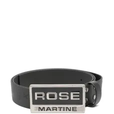 Ремень с пряжкой-логотипом