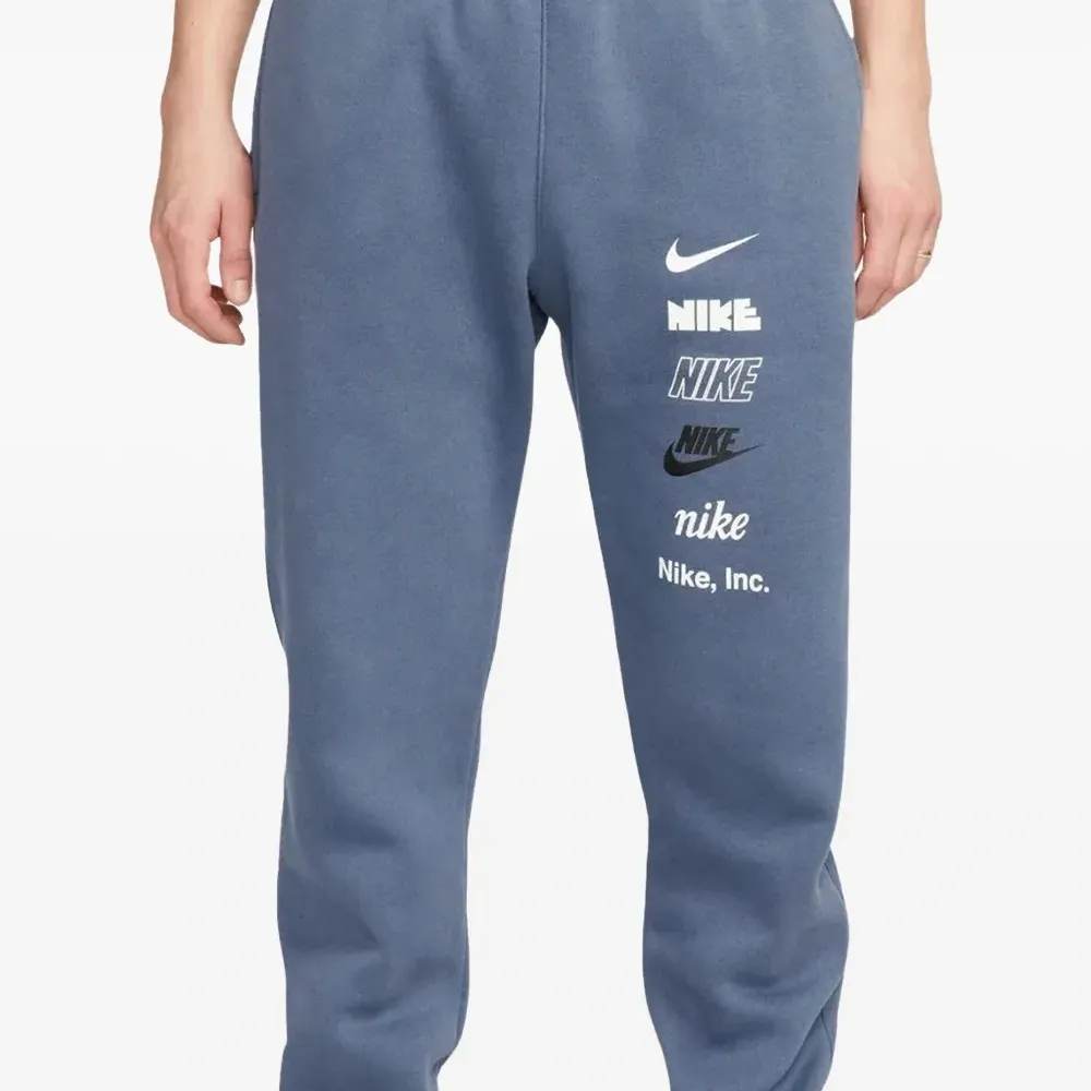 Спортивные брюки Nsw Club Plus Logo Diffused Blue