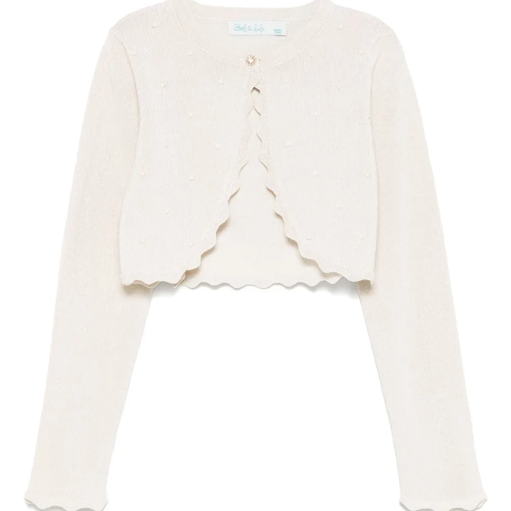 Кардиган с оборками