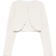 Кардиган с оборками