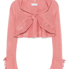 Кардиган с рукавами колокол