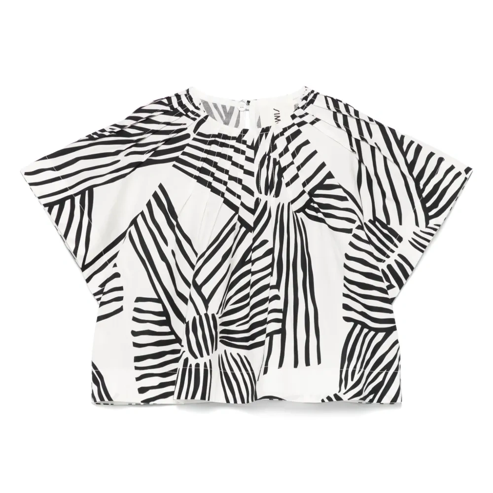 Блузка в полоску