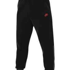 спортивные брюки Tech Fleece Black/Dark Smoke Grey/Light Crimson
