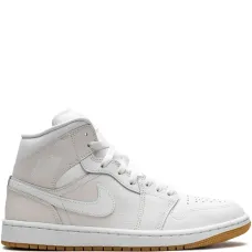 Кроссовки Jordan 1 Mid Phantom/Gum Light Brown/White Кроссовки Jordan 1 Mid Phantom/Gum Light Brown/White