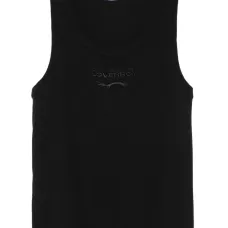 Топ с вышитым логотипом