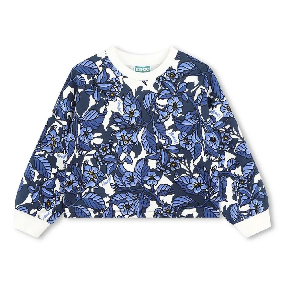 Толстовка с цветочным принтом