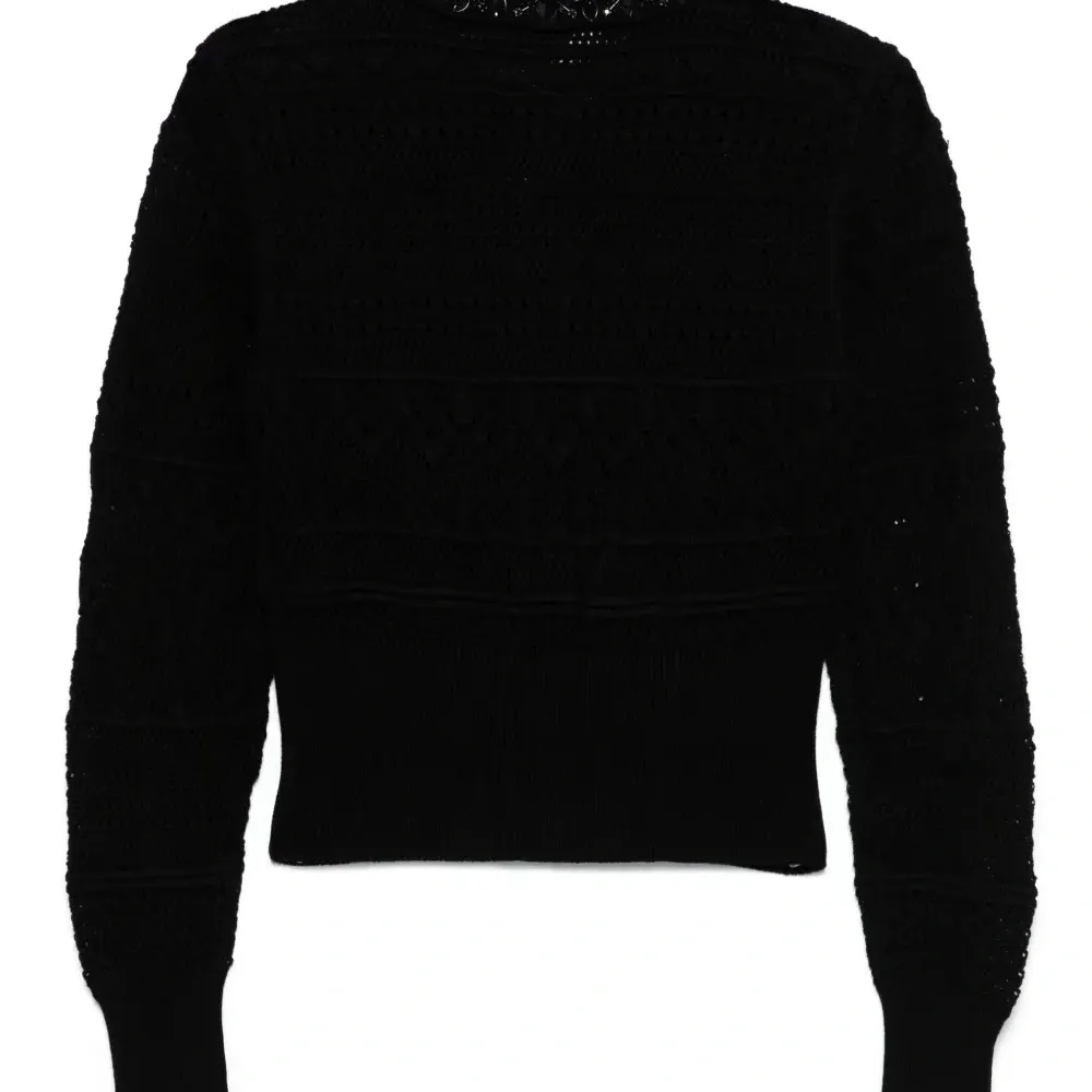 Кардиган с ажурной вязки