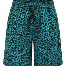 Шорты с леопардовым принтом