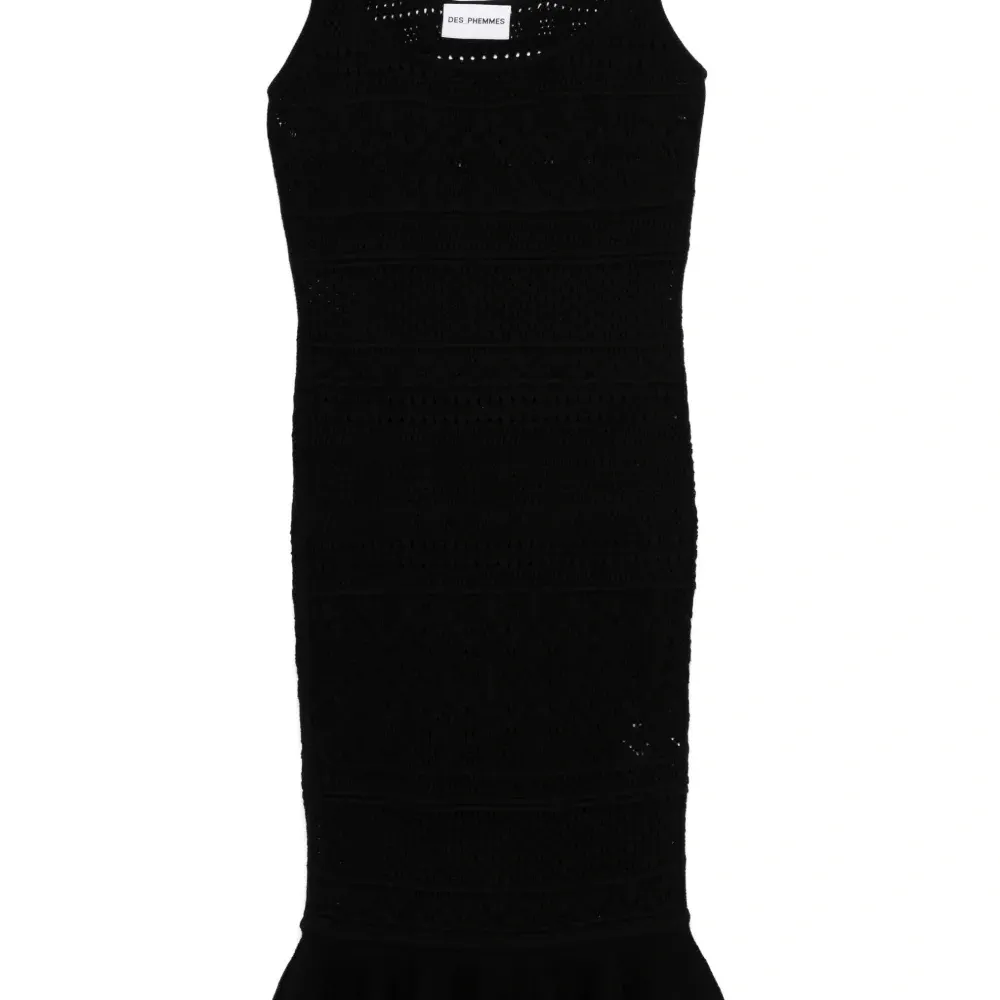 Трикотажное платье миди