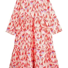 Платье с цветочным принтом