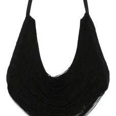 Укороченный топ со шнурками