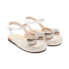 Балетки со стразами