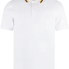 Рубашка поло с отделкой в полоску