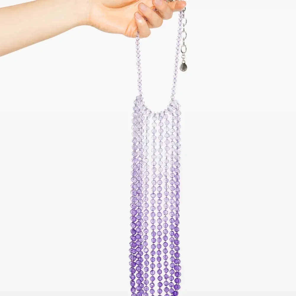 Колье с бусинами