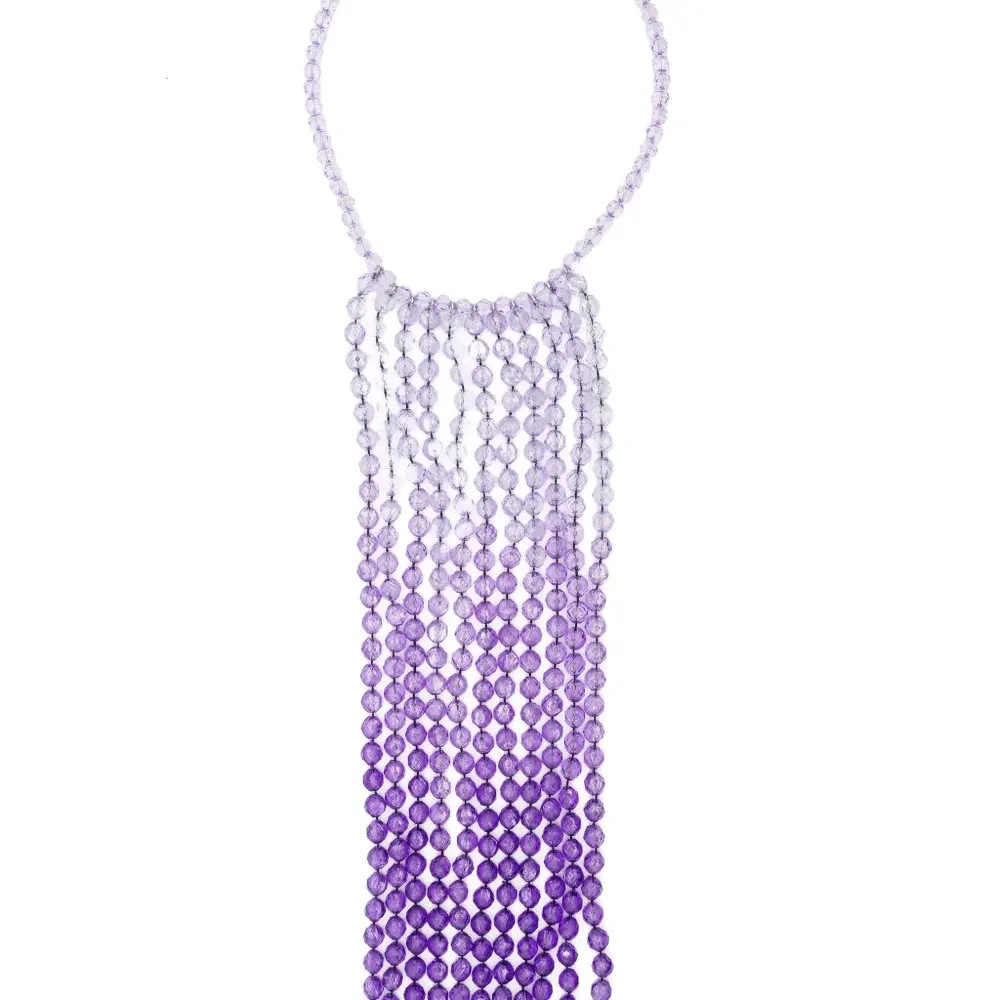 Колье с бусинами