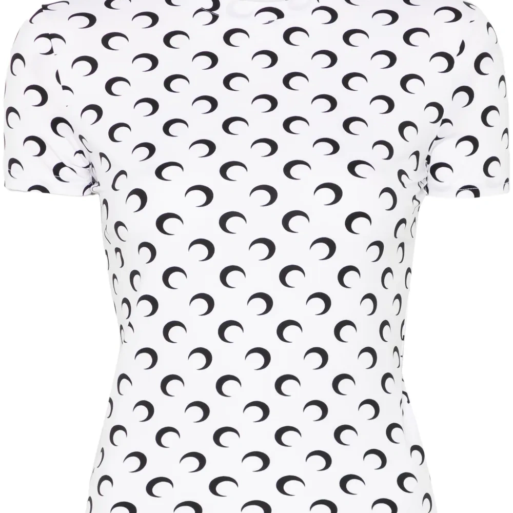 Футболка с принтом Crescent Moon Футболка с принтом Crescent Moon